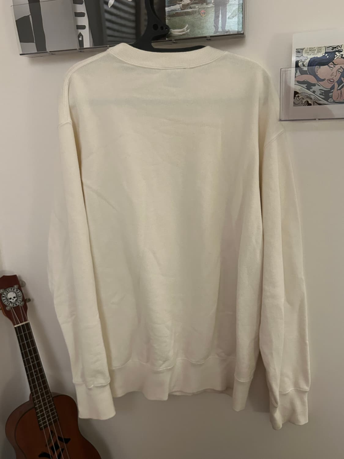 Lee 화이트 맨투맨 상품이미지2