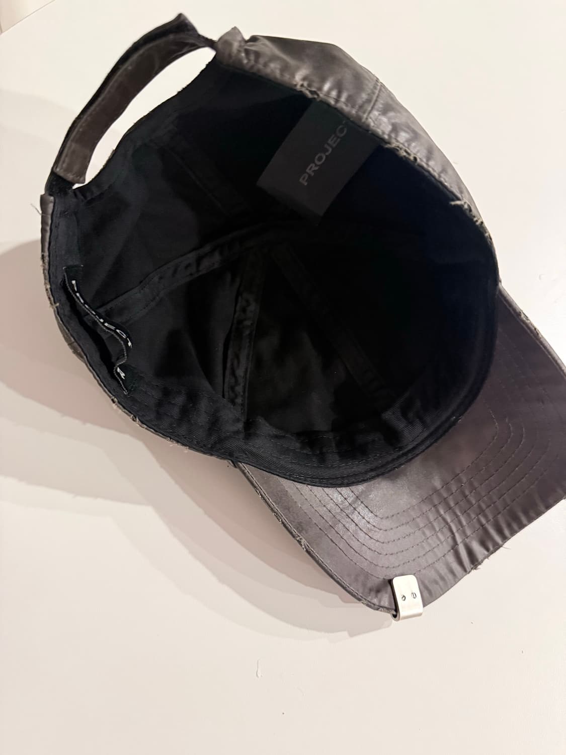 프로젝트 G/R 머니클립 코티드 캡 브라운 상품이미지3