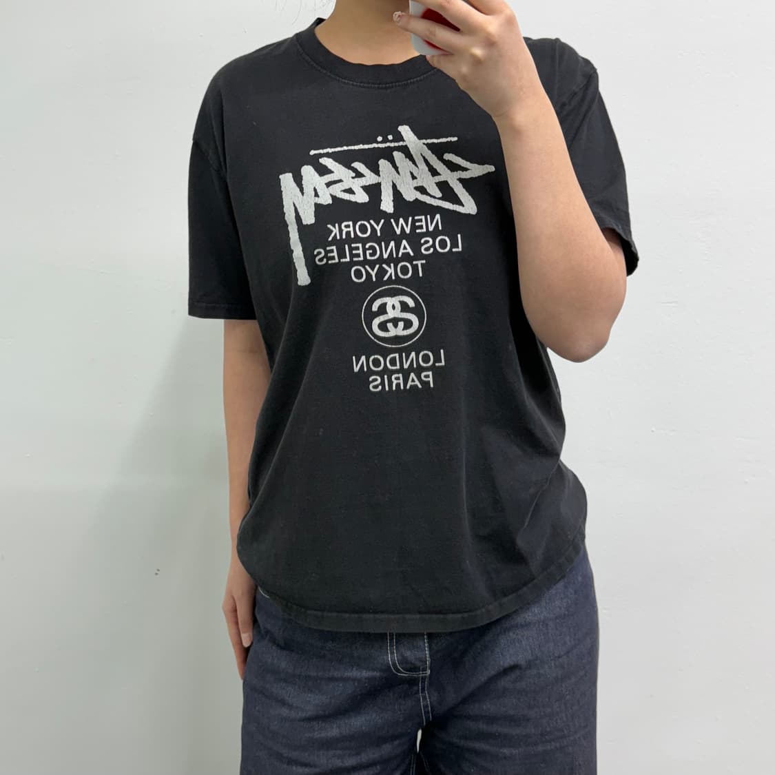 스투시 월드투어 반팔티 상품이미지1