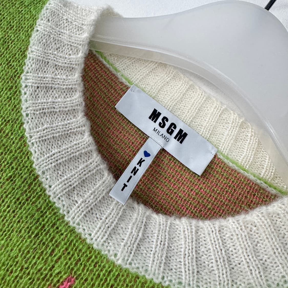MSGM 스타 모헤어 니트 상품이미지3