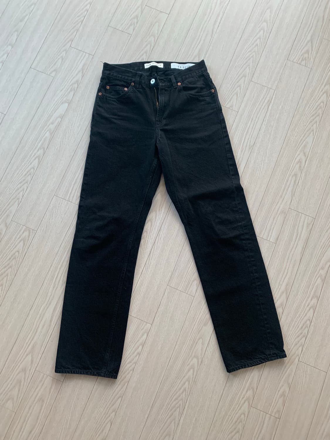 아워레가시 세컨드컷 블랙 셀비지데님 상품이미지1