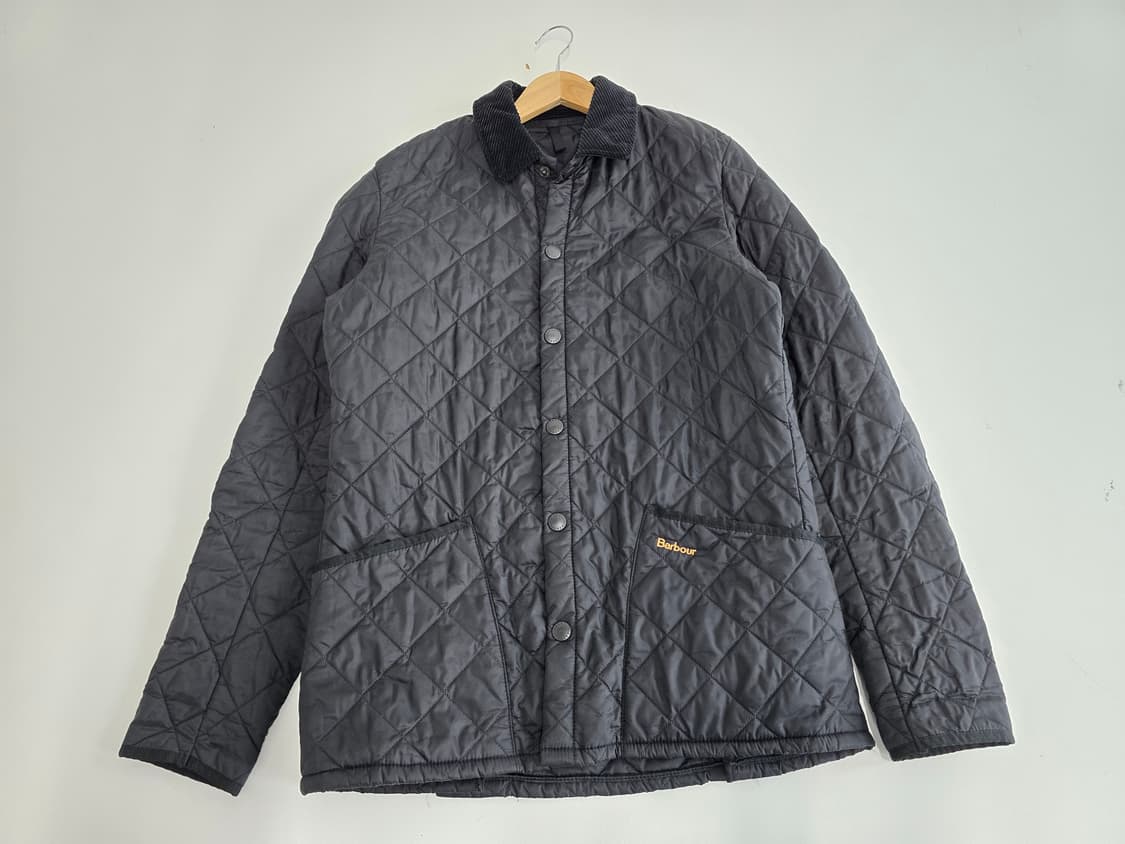 바버 리데스데일 퀼팅 자켓 블랙 S 상품이미지1