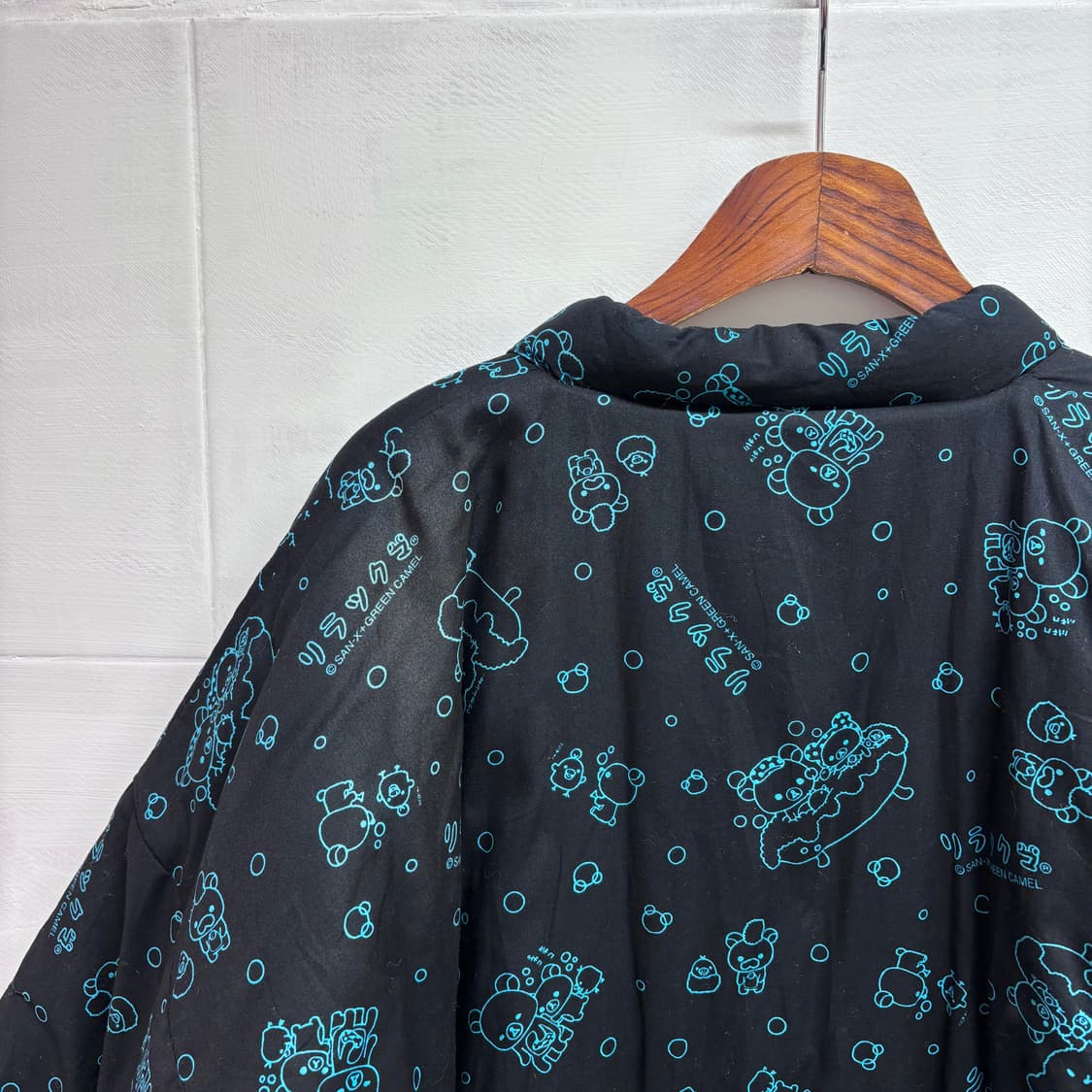 san-x 고전 리락쿠마 패딩 진베이 점퍼 유카타 상품이미지9