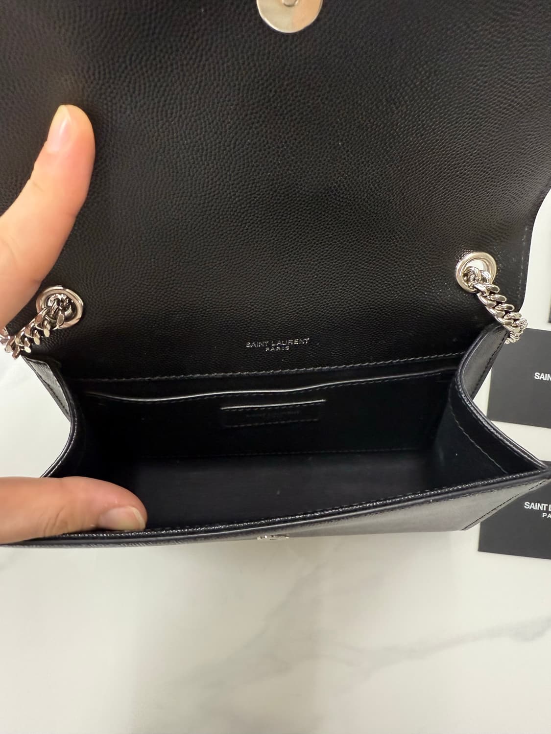 입생로랑 테슬 사첼 크로스백(정품) 상품이미지5