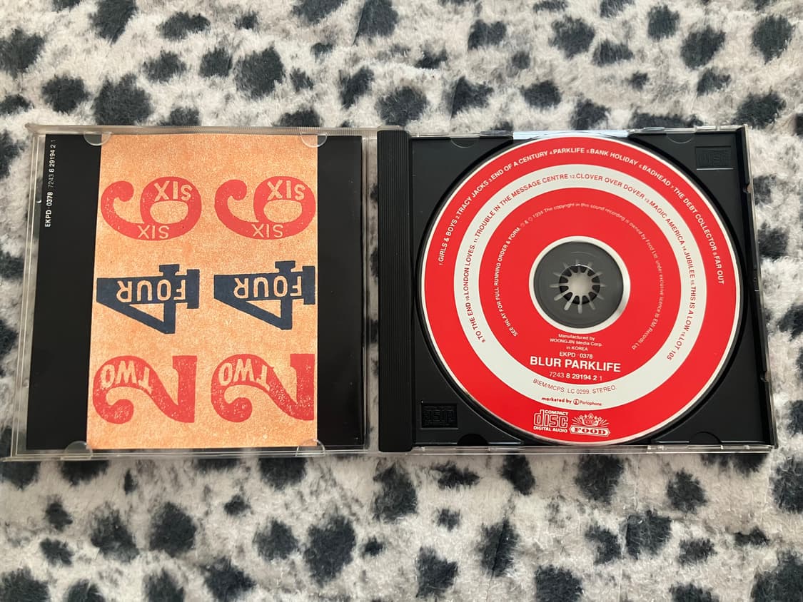 90년대 블러 Blur 3집 국내 라이센스 초판 CD 상품이미지2