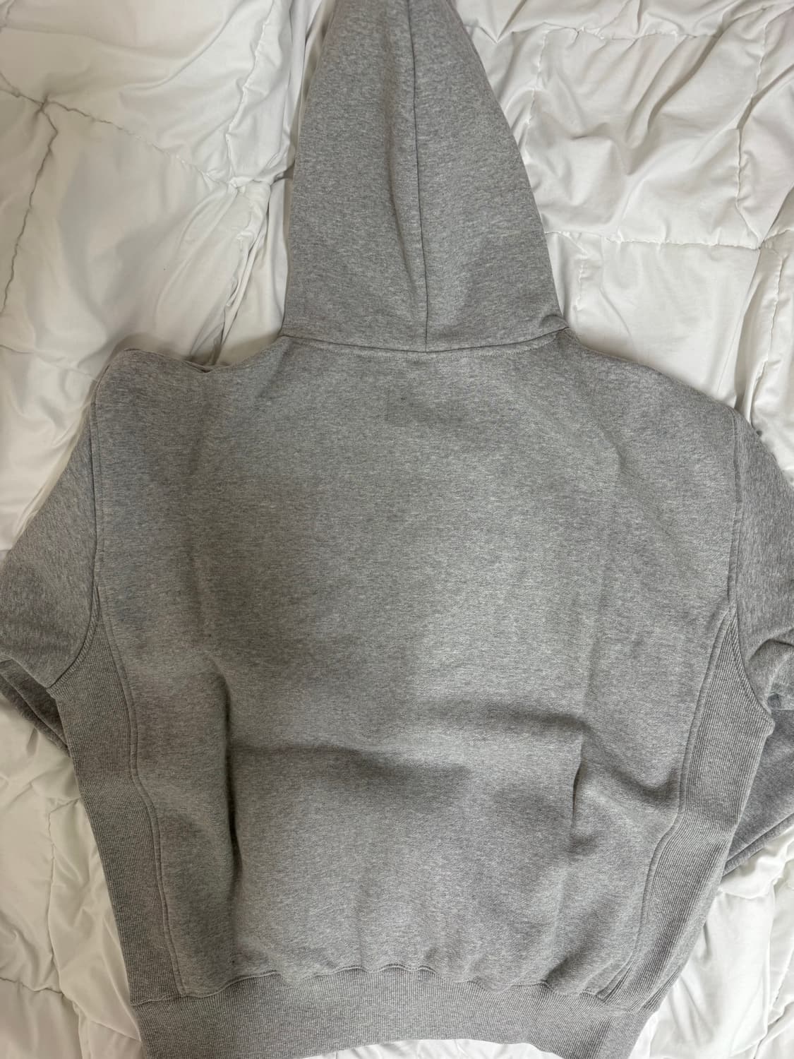 [M] 노앙 LONELY 회색 후드 상품이미지3