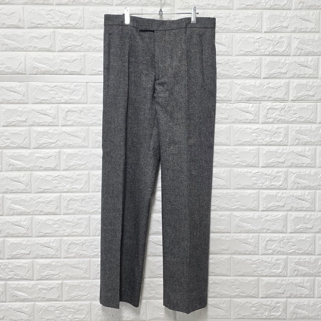 택포) 산드로 Sandro 남성 헤링본 울 바지 30인치 상품이미지1