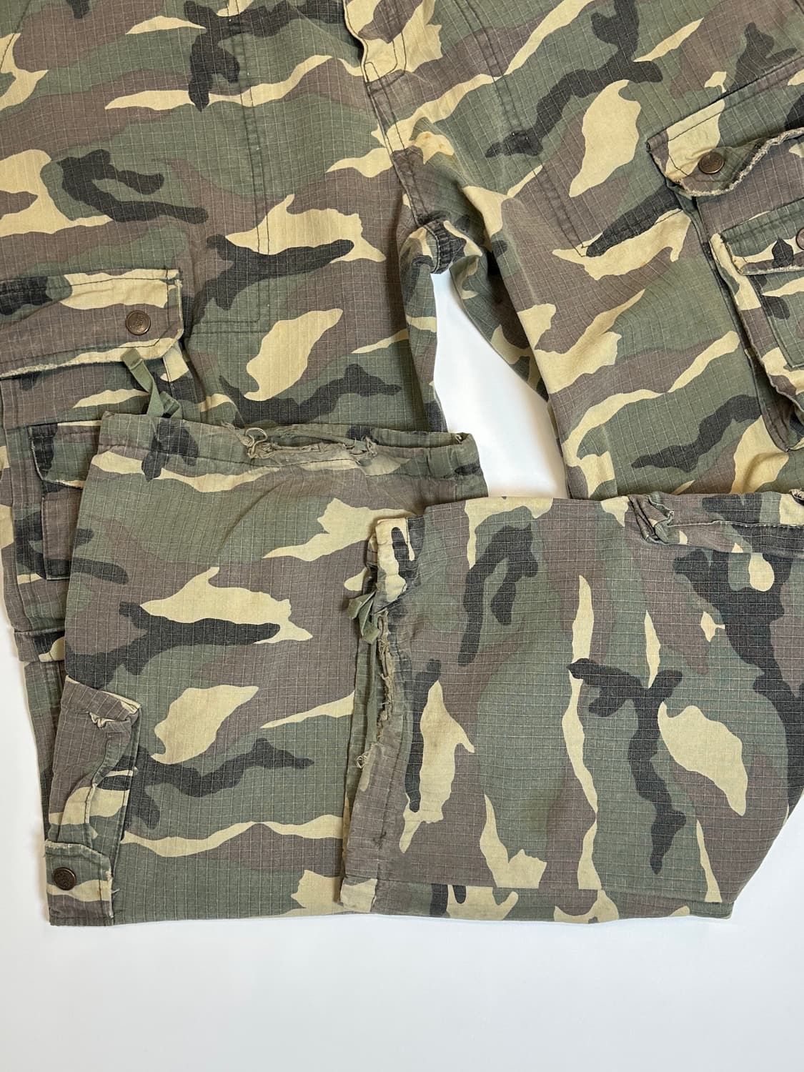 vintage washed camo cargo pants 상품이미지6