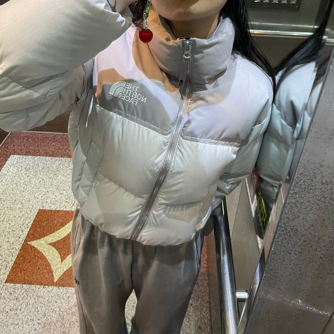 노스페이스 화이트라벨 노벨티 눕시 아이스그레이 상품이미지2
