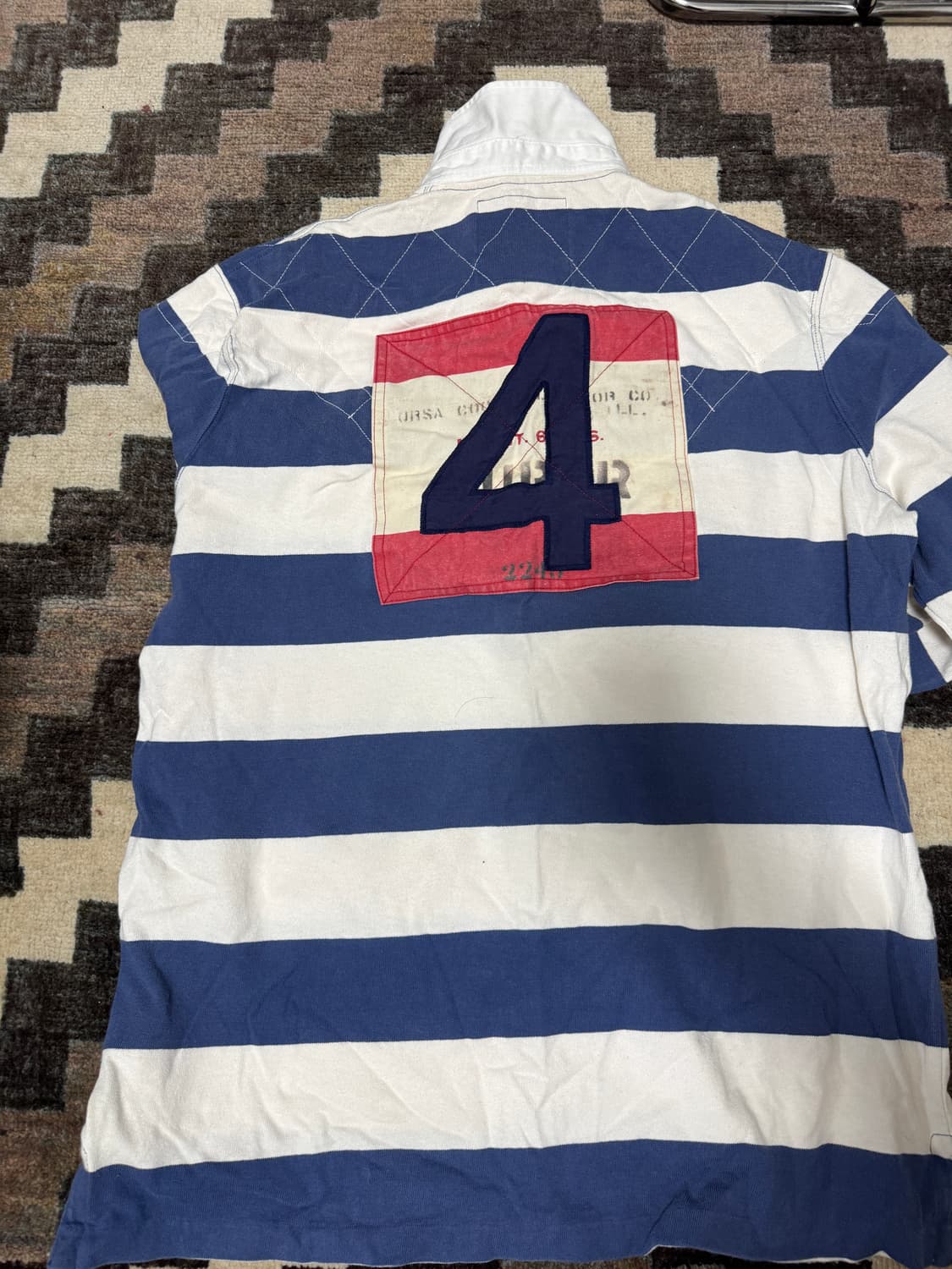 폴로 랄프로렌 클래식핏 M 럭비티셔츠 드레익스 상품이미지6