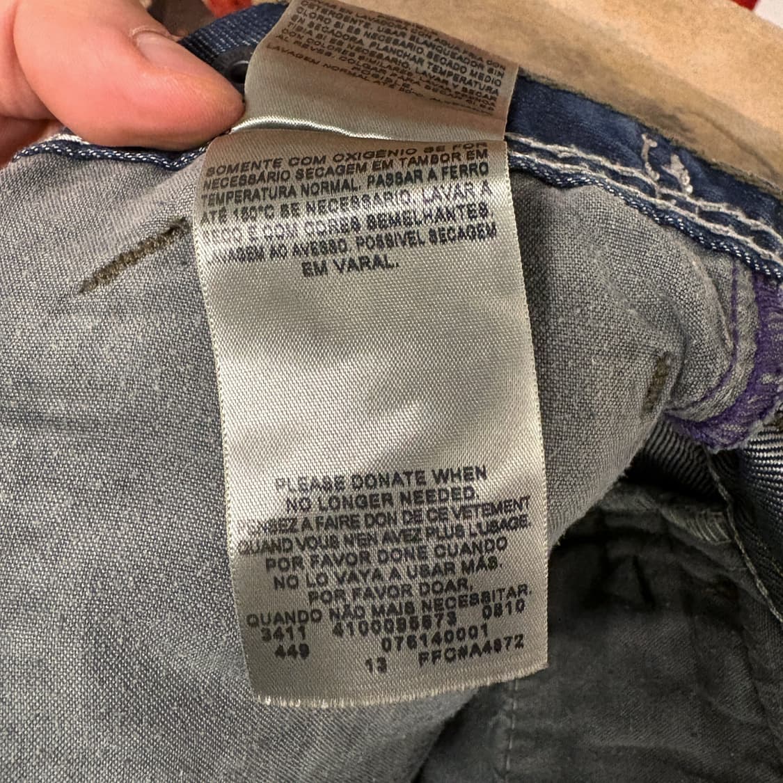 리바이스 514 워크웨어 페이딩 슬림 스트레이트 데님팬츠 N188 상품이미지9