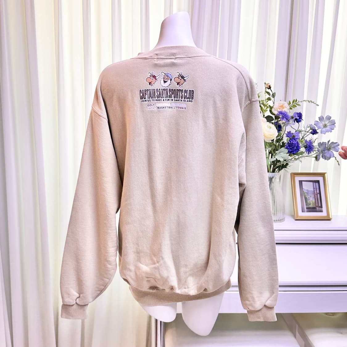 캡틴산타 프린팅 맨투맨 L 상품이미지2