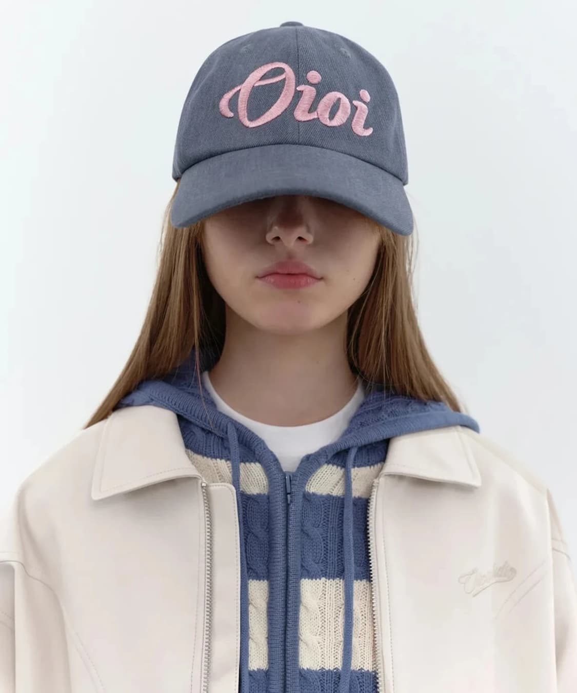 OiOi 23AW 컬렉션 로고 볼캡 모자 PR2309 상품이미지2