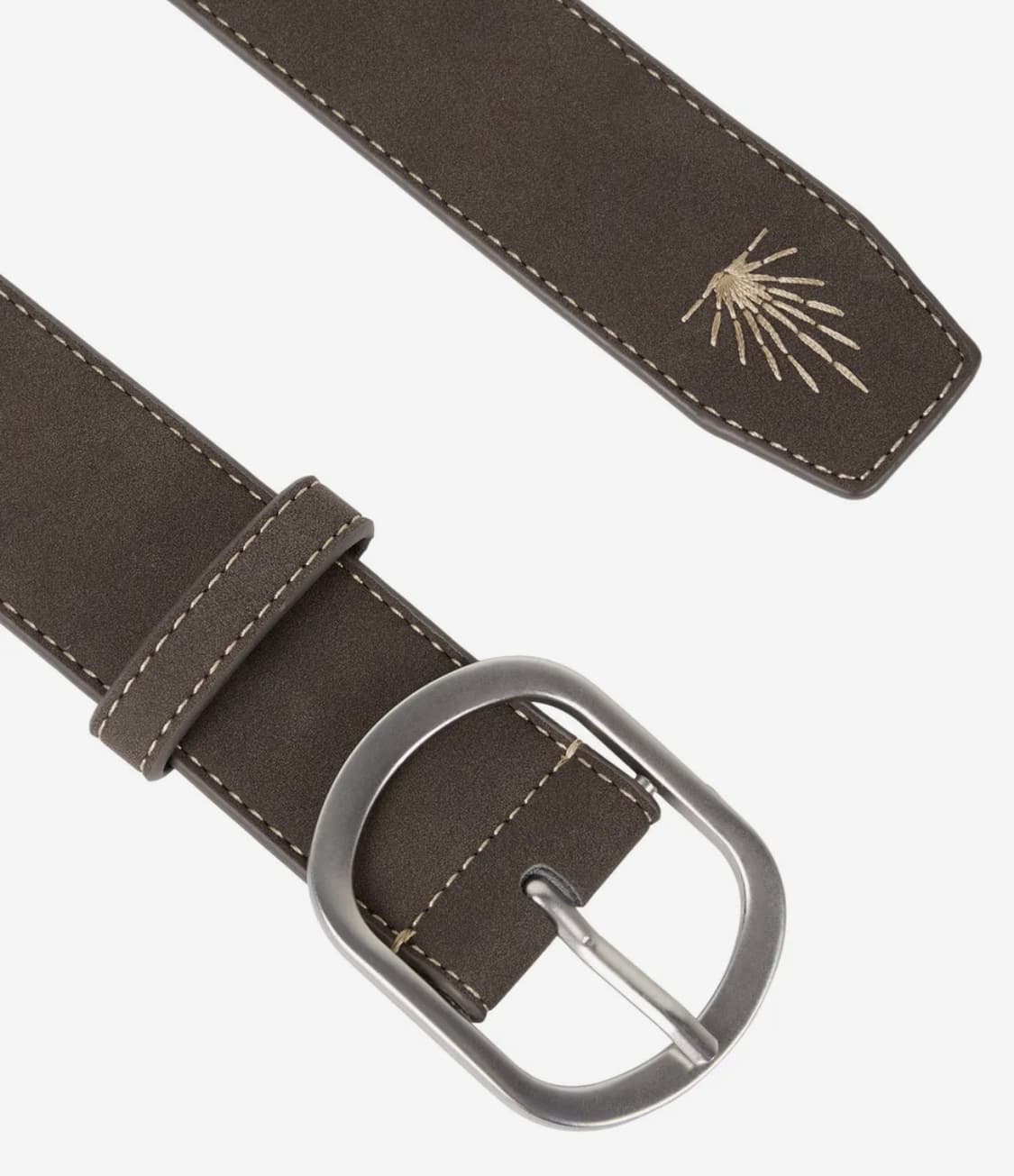 아캄 AAKAM Needlework Studded Belt (Brown) 상품이미지3