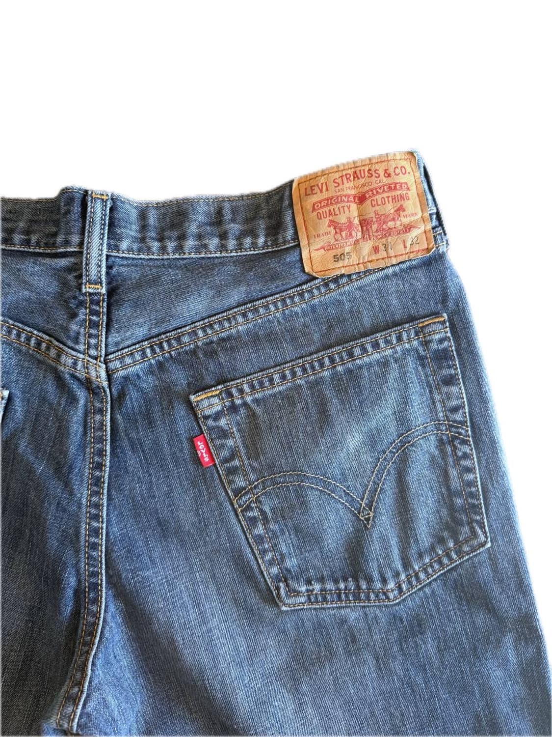 Levis 505 indigo jeans (32) a19 상품이미지4