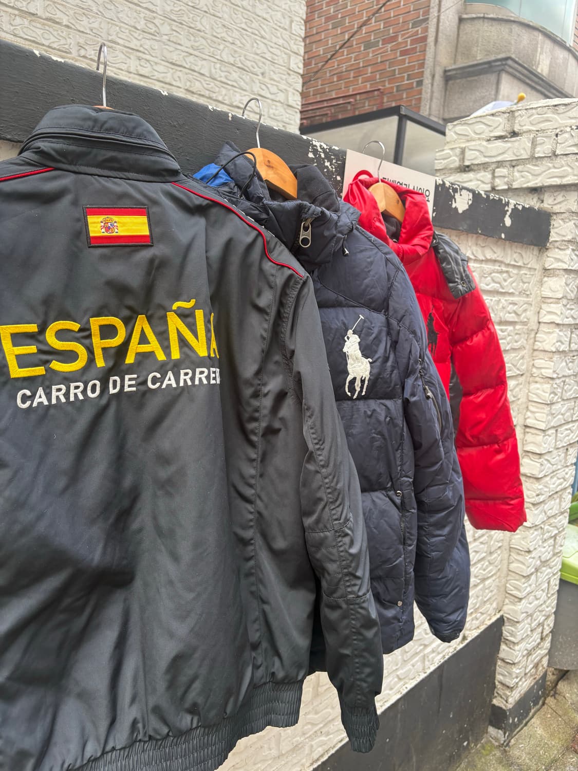 폴로 레이싱 패딩 자켓 상품이미지7