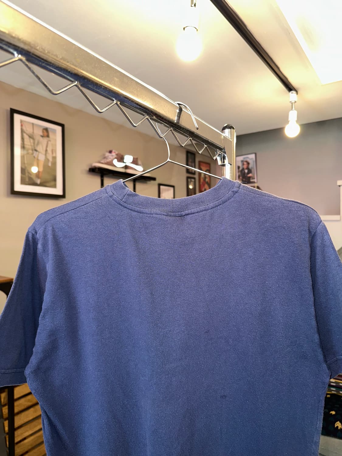 Champion Products line navy logo T-shirt 상품이미지7