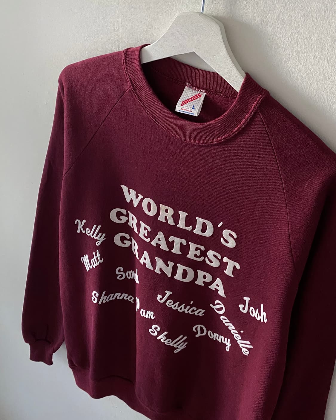 80s 빈티지 JERZEES 맨투맨 (데드스탁) 상품이미지3