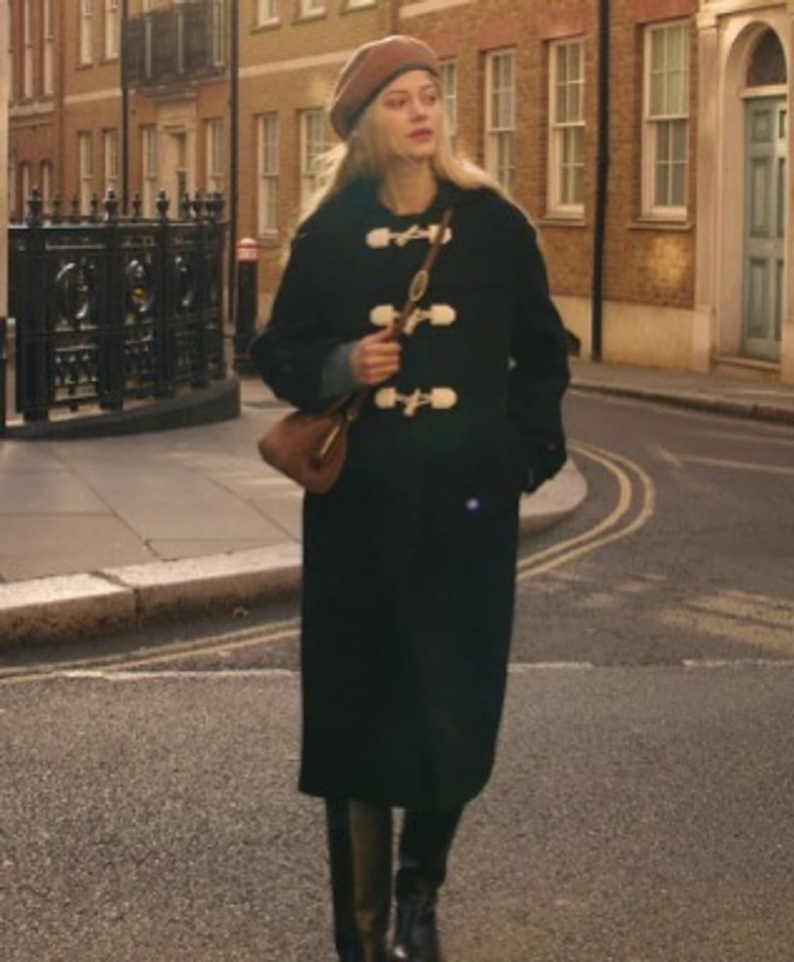 나나코트 르메메 샬롯 더플코트 블랙 상품이미지4