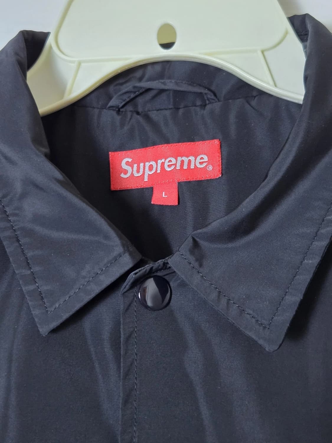 18SS 슈프림 x 스핏파이어 코치 자켓 블랙 상품이미지2