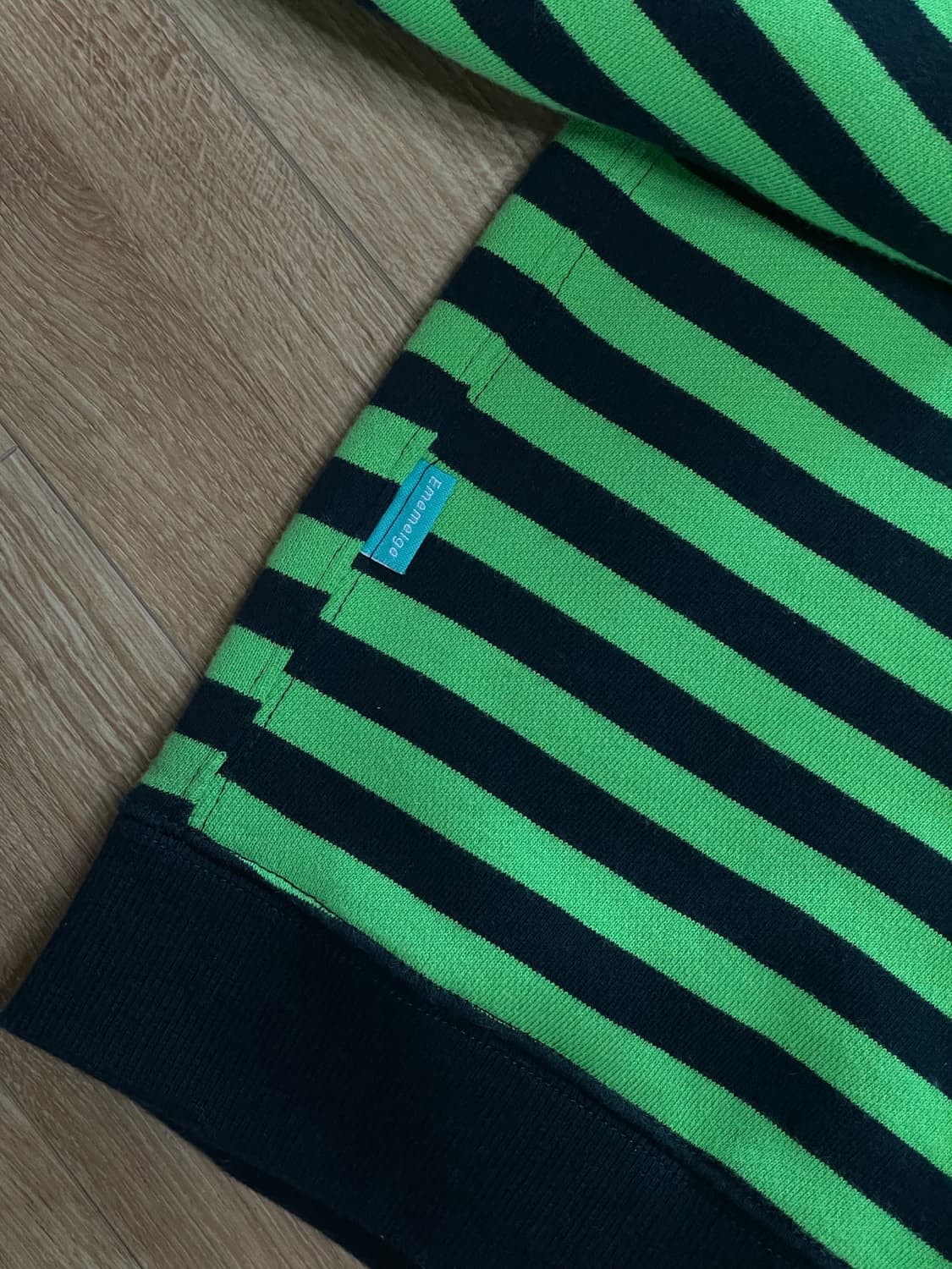 Mmlg 스트라이프 집업 상품이미지4