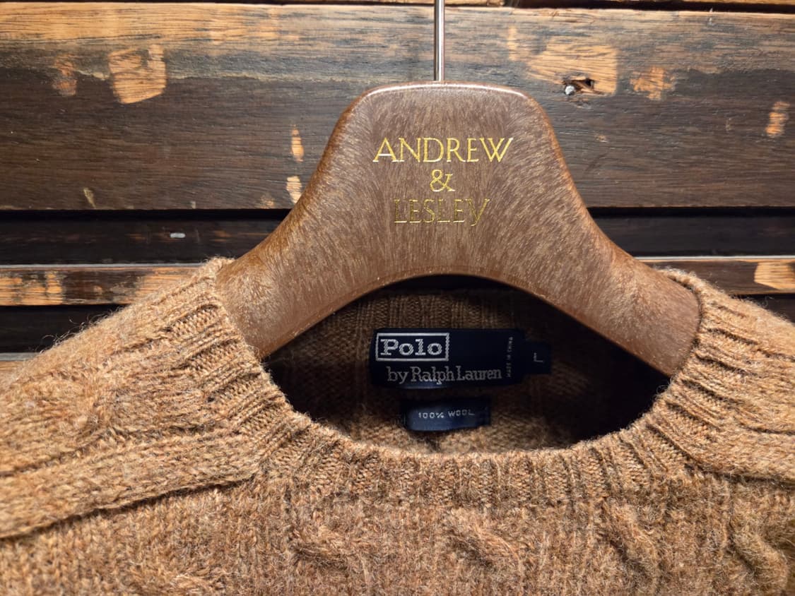 00'S 폴로랄프로렌 케이블니트 상품이미지6