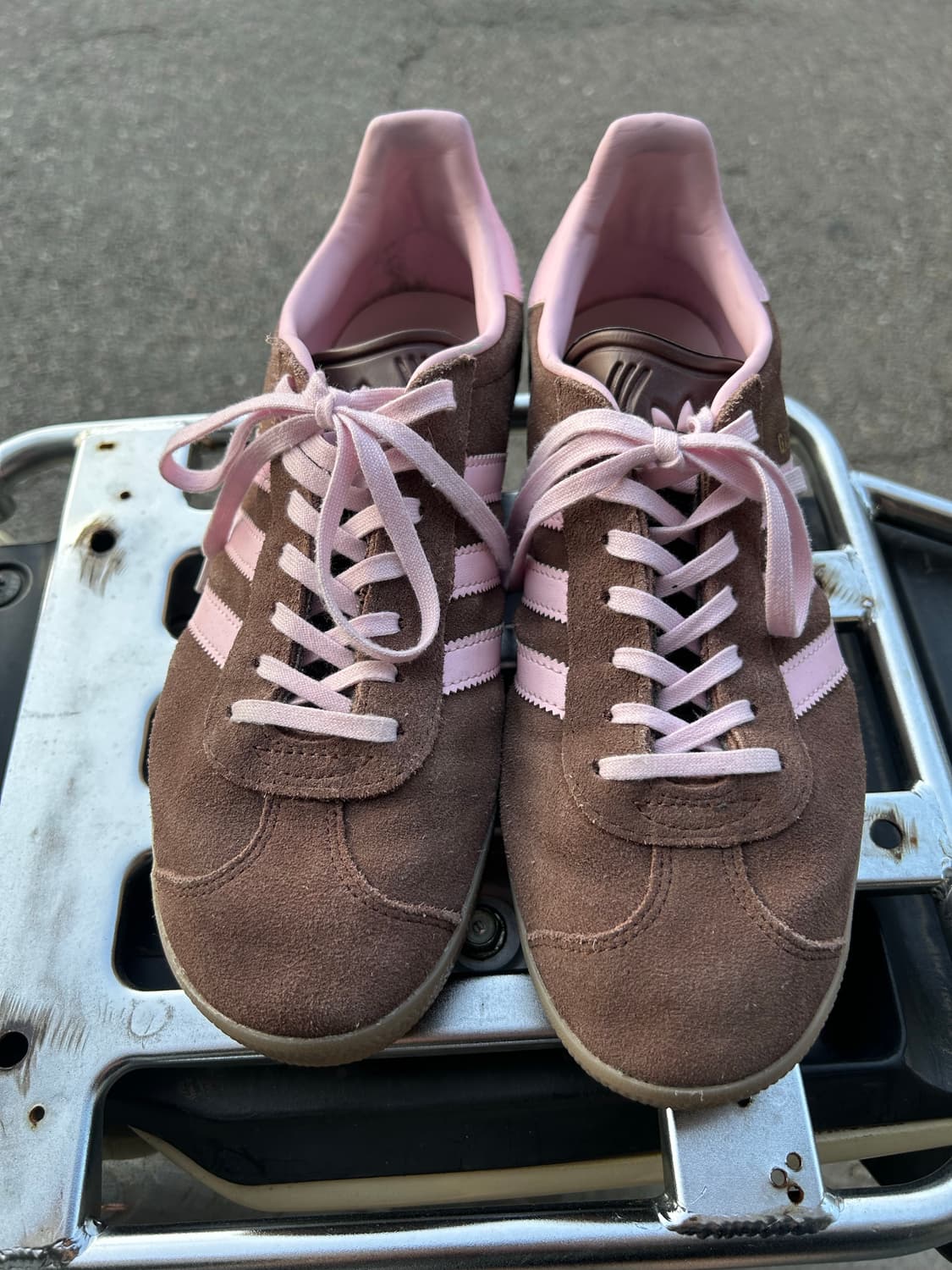 아디다스 가젤 브라운/핑크 265 상품이미지2