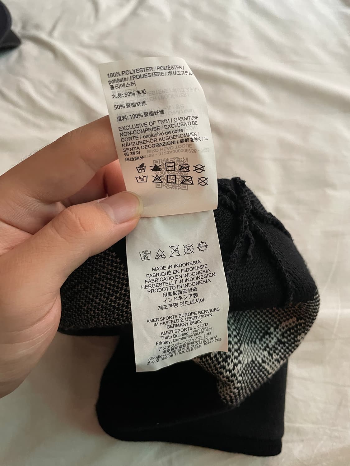 아크테릭스 버드 헤드 토크 오르카 비니 블랙 상품이미지3