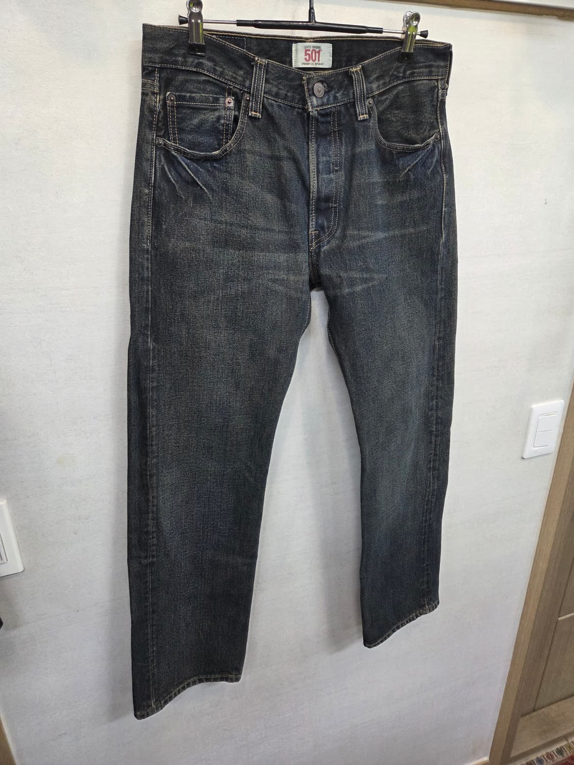 리바이스 오리지날 501 스트레이트핏 데님팬츠 30 상품이미지6