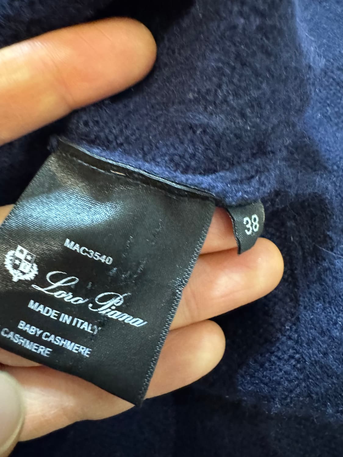 Loro piana 로로피아나 베이비 캐시미어100% 니트 상품이미지2