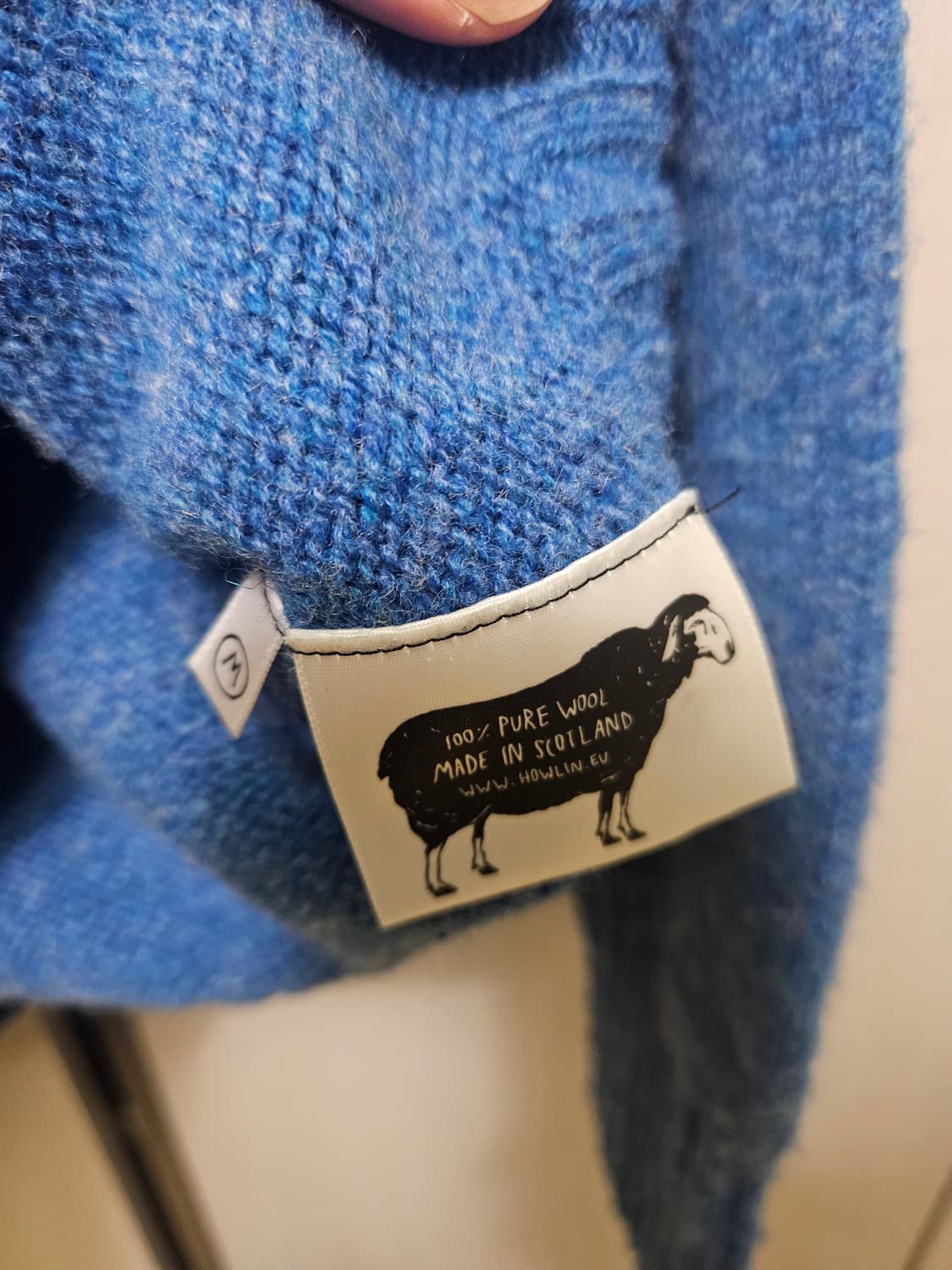 하울린 쉐기독 니트 스웨터 아폴로색상 M 상품이미지3