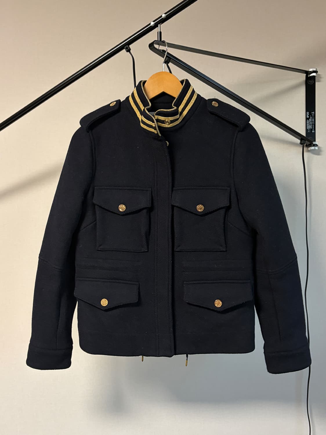 쟈딕앤볼테르 울 집업 밀리터리 자켓 상품이미지1