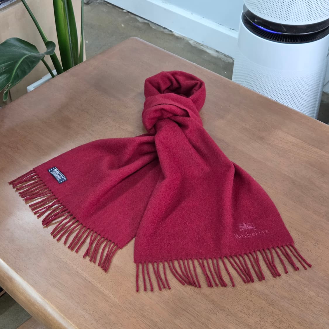 버버리 캐시미어100% 머플러 상품이미지1