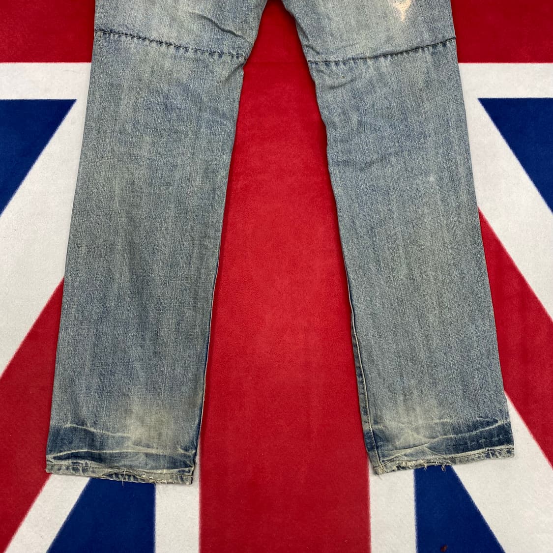 PPFM 더블 웨이스트 데님팬츠 L 상품이미지8