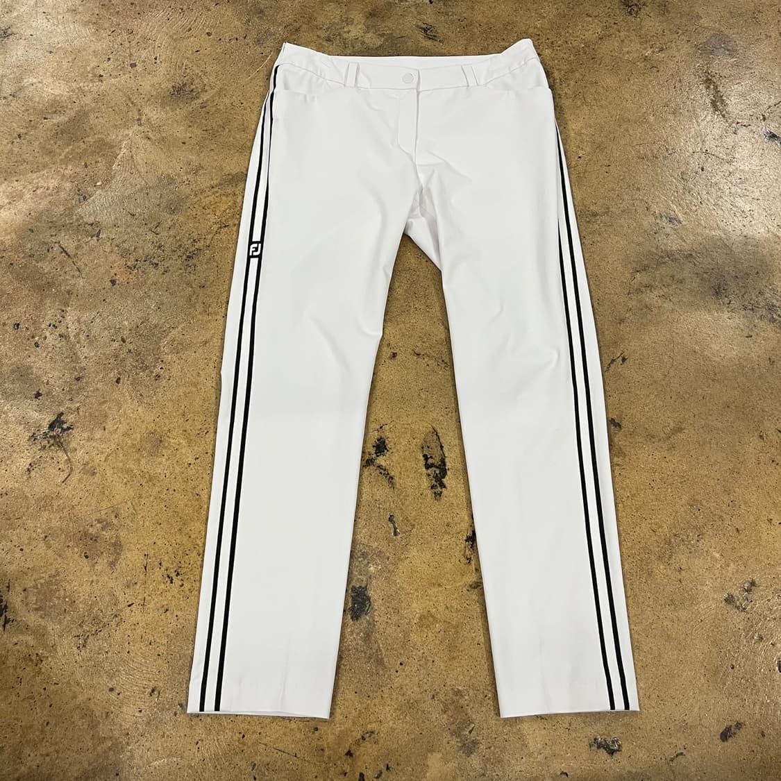 [정품/27] 풋조이 화이트 골프 바지 b17 상품이미지2