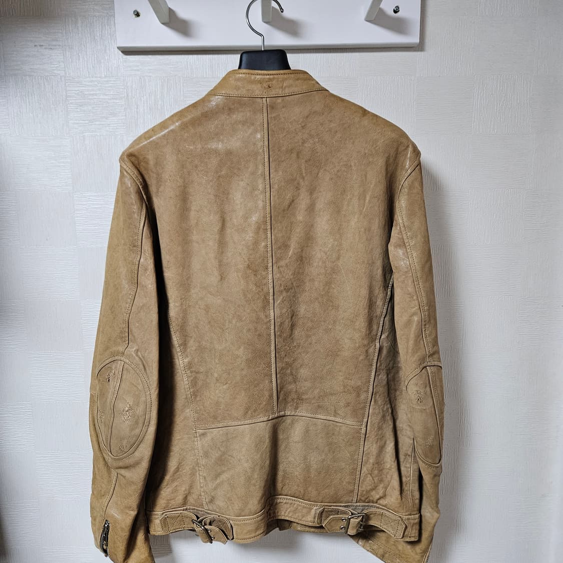 디젤 브라운 레더자켓 상품이미지2