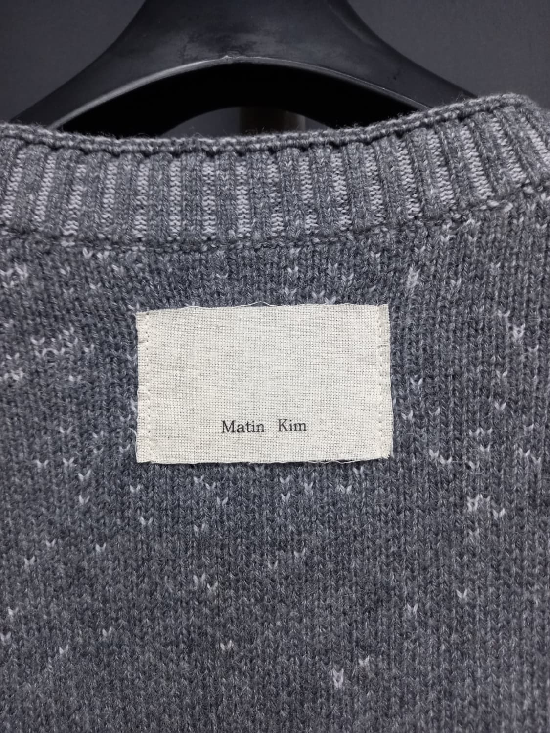 새 마뗑킴 춘추동 울블랜 풀오버 니트 55 상품이미지6