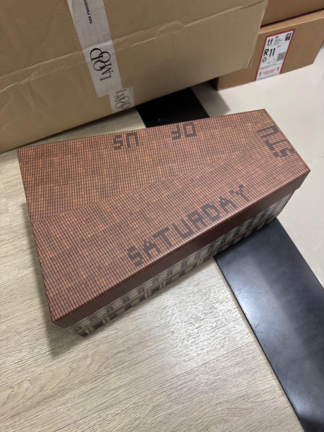 [40] STU 오버솔 레더 로퍼 블랙 상품이미지5