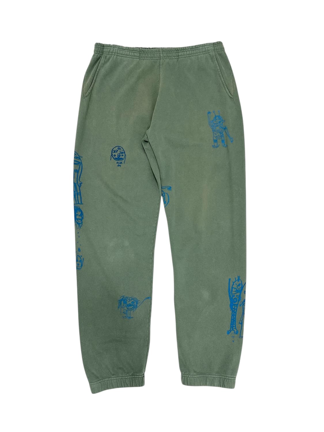 Brain Dead Green PandTY Lounge Pants 상품이미지3