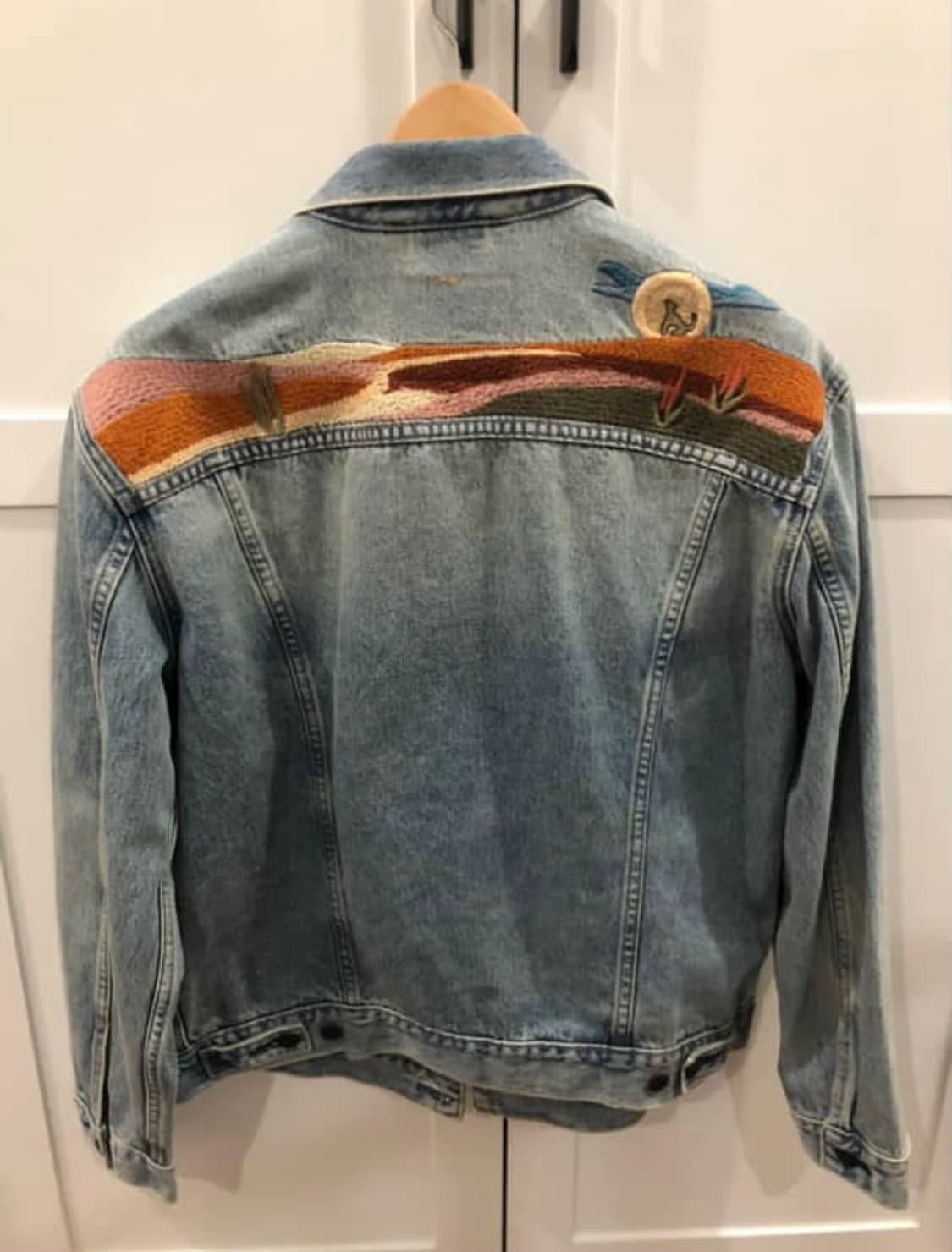 리바이스 웨스턴 자수 트러커 자켓 상품이미지3