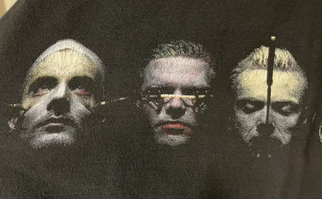 람슈타인 90s 밴드티 상품이미지3