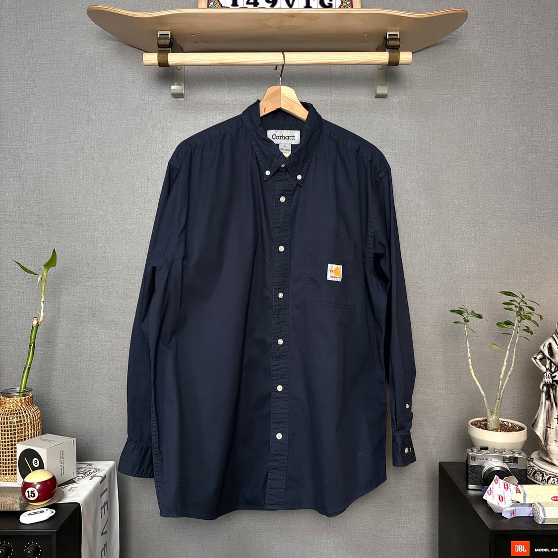 칼하트 네이비셔츠 상품이미지2