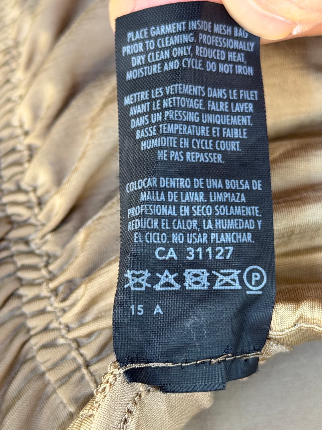 Donna Karan 도나 카란 러쉬드 주름 스커트 P 상품이미지6