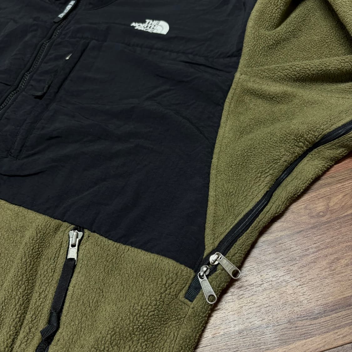 올드스쿨 노스페이스 데날리 말차 그린 폴라텍 후리스 플리스 자켓 xl 상품이미지3