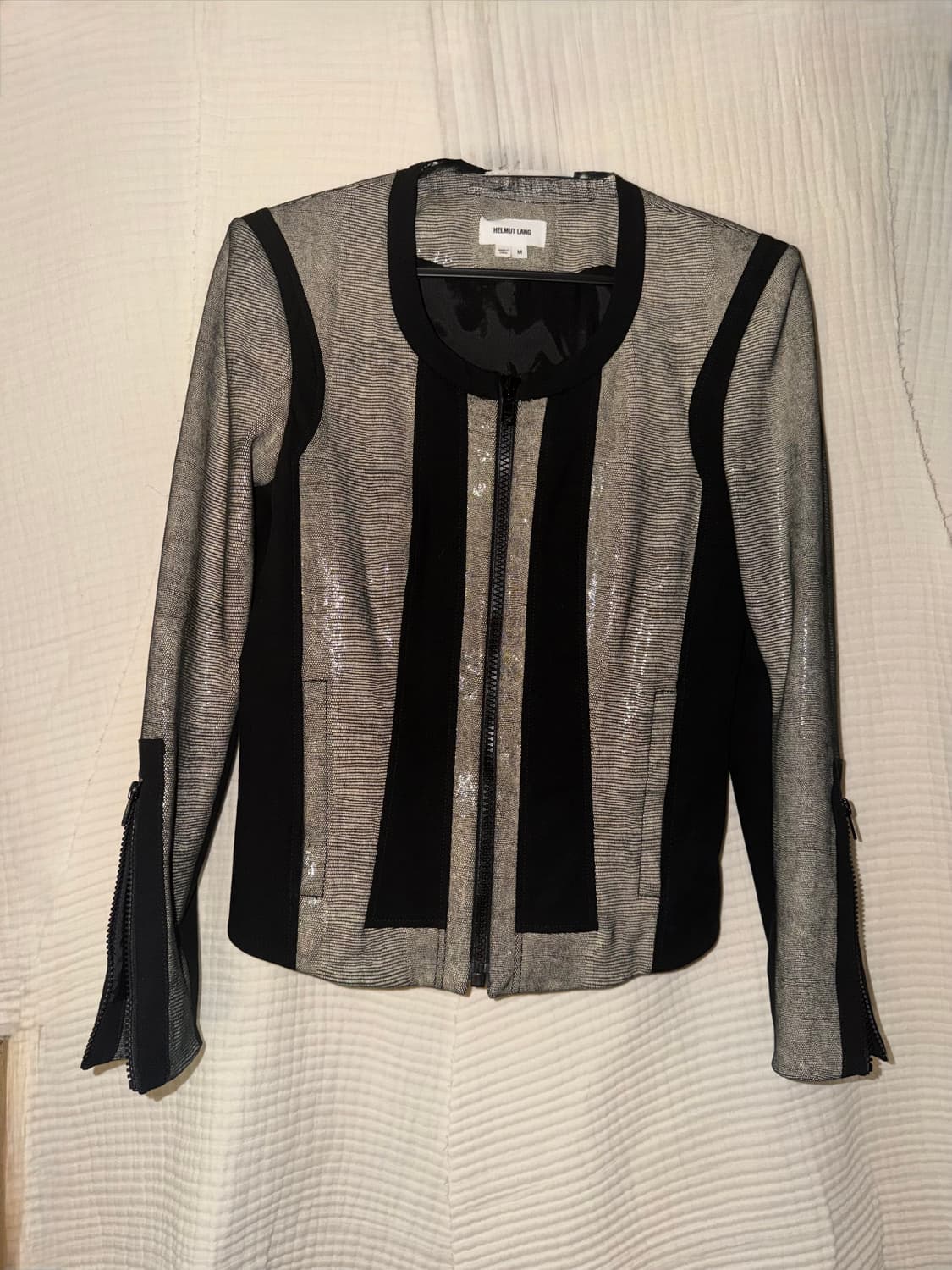 헬무트랭 파이톤 집업 재킷 상품이미지1