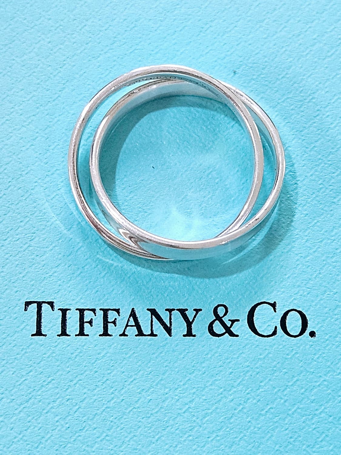 티파니앤코 1837 인터로킹 서클 반지 us9/국내19호 [정품/풀구성] 상품이미지3