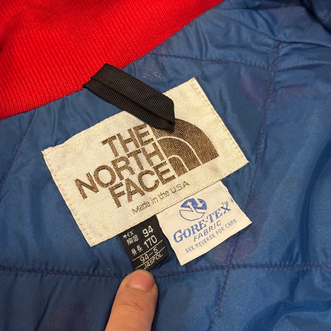 노스페이스 USA 8-90s 고어텍스 마운틴 자켓 (L-XL) 상품이미지7