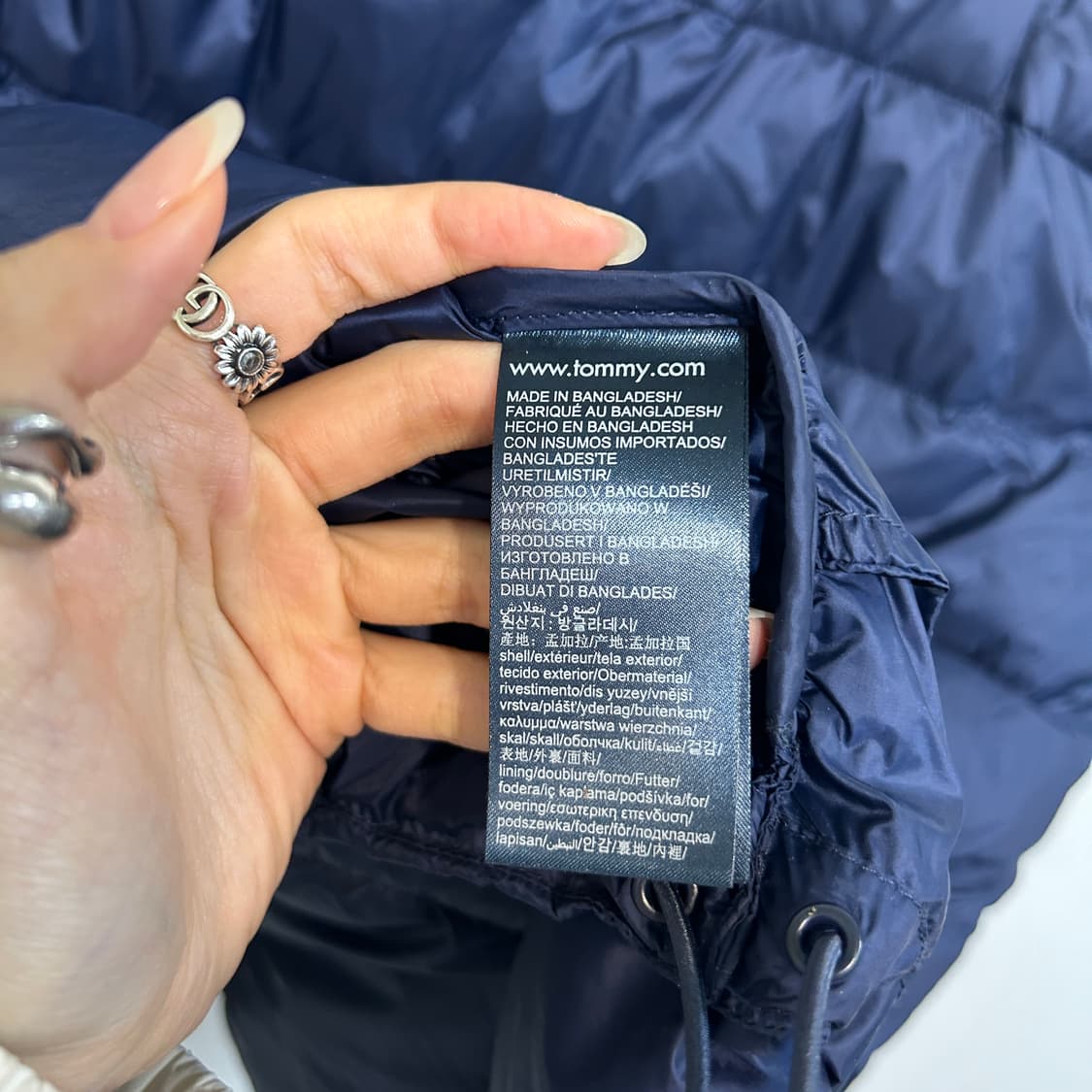 타미힐피거 남성 덕다운 패딩 XXL  상품이미지4