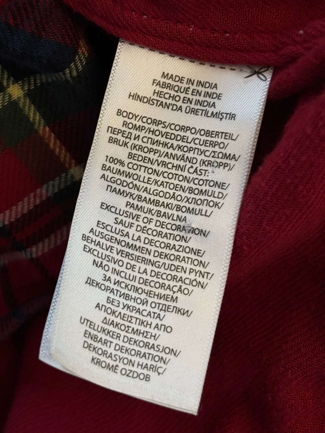 Polo 폴로 랄프로렌 QR신형 커스텀핏 플란넬 체크 셔츠  상품이미지9