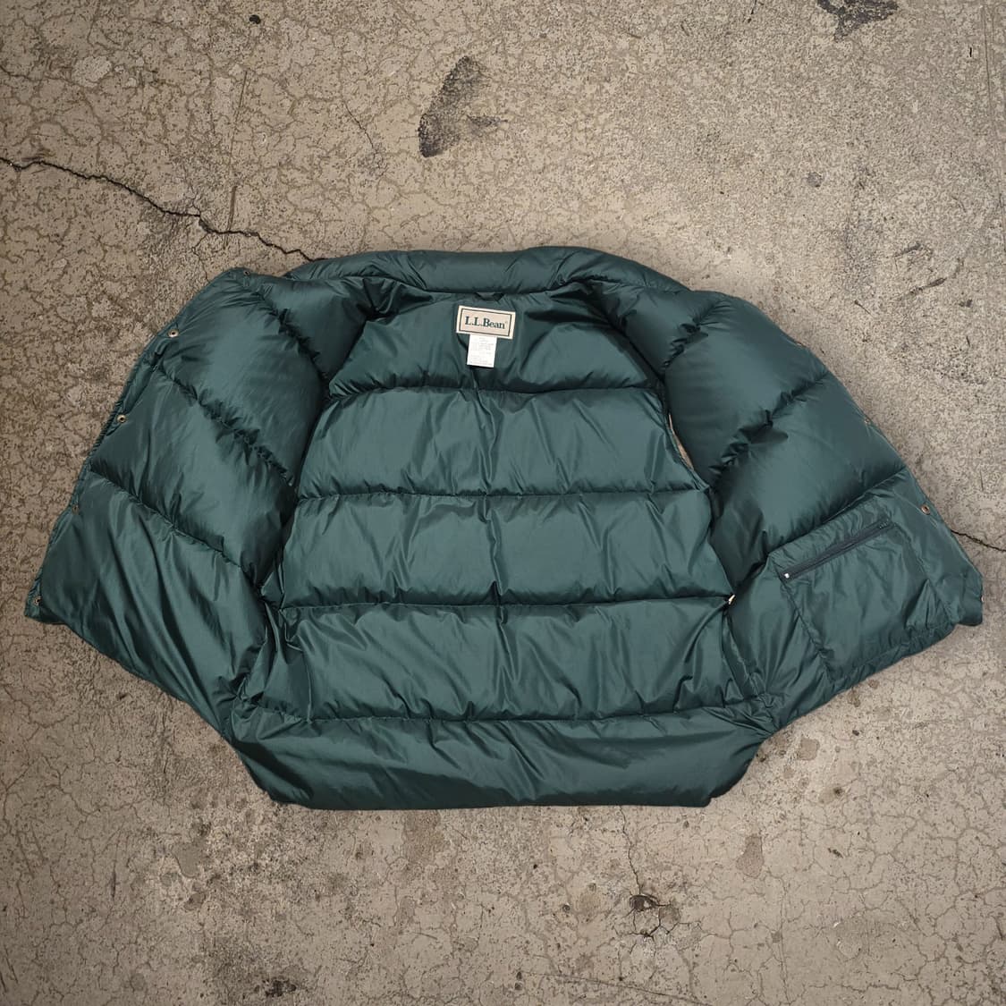 80s L.L.Bean 구스 다운 패딩 베스트 상품이미지6